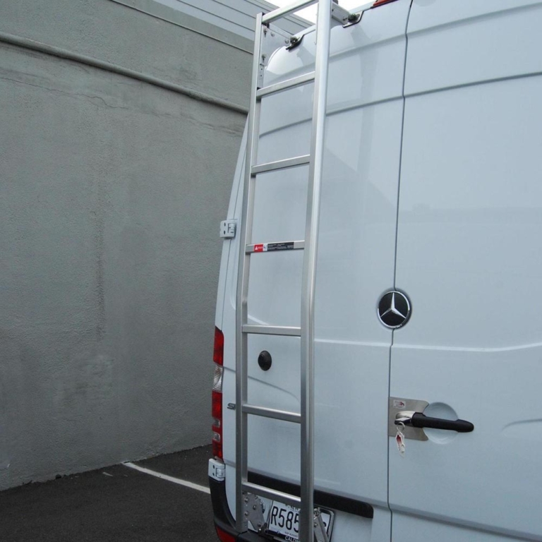 Roof Access Ladders for Work Vans Advantage Outfitters