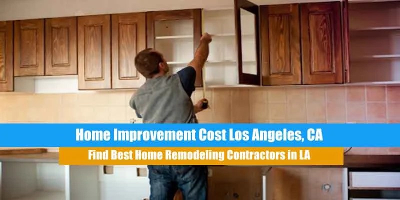 Exact cost of Home Improvement in LA, California Bathroom, Kitchen