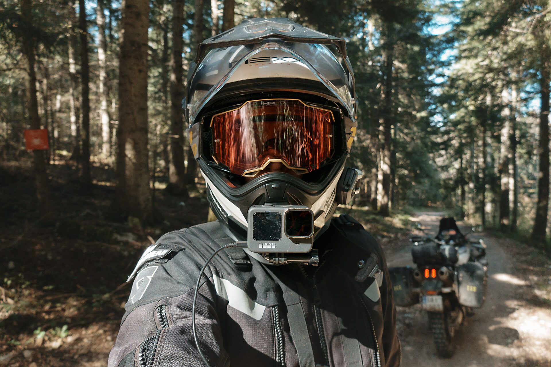 The Best GoPro Mount for a Motorcycle Helmet AdvAnywhere