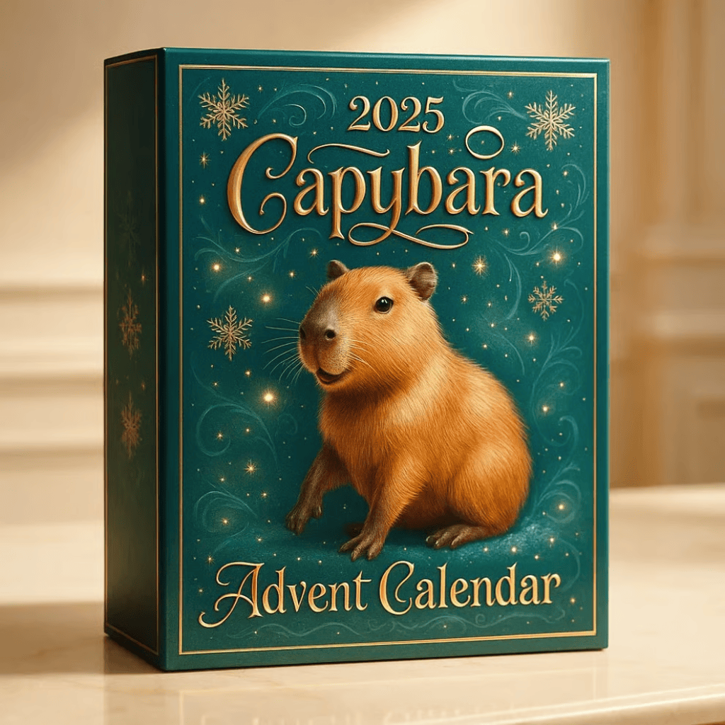 REVIEW Capybara Advent Calendar Worldwide Delivery