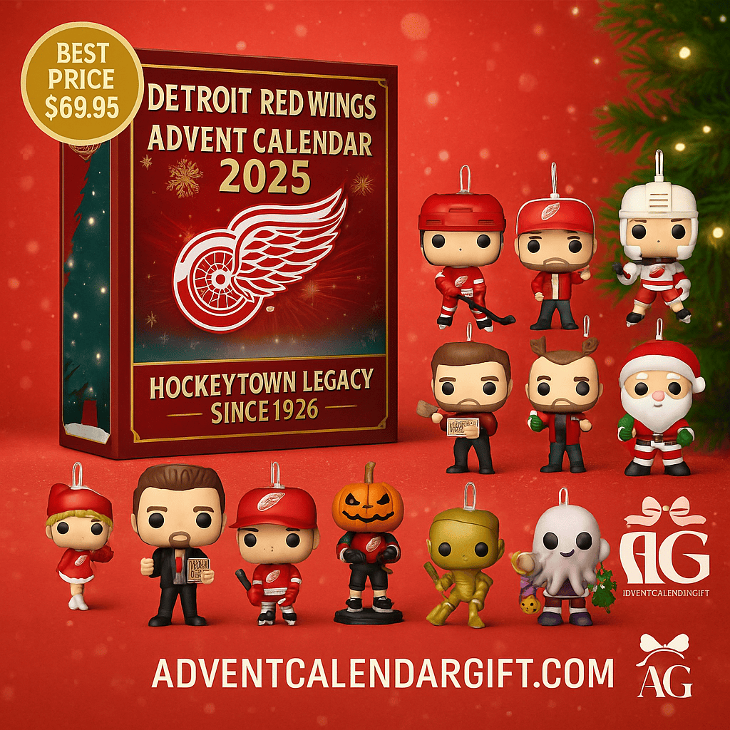 REVIEW Detroit Red Wings Advent Calendar 2025 Worldwide Delivery