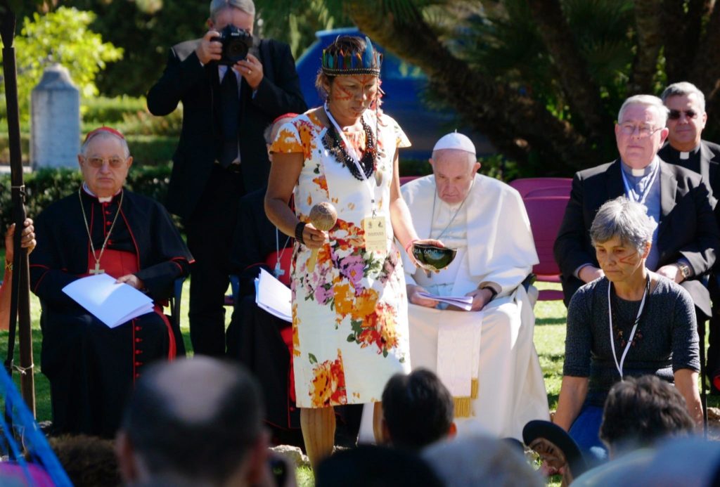 Pagan Worship Marked the Opening Ceremony for Pope Francis’ Meeting