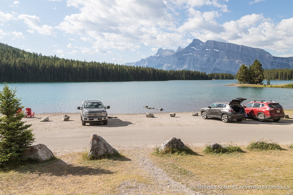 Kayaking Two Jack Lake Banff National Park