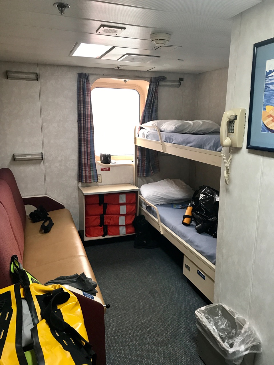 Day 1a En Route, Bellingham to Ketchikan Adventure Hermit