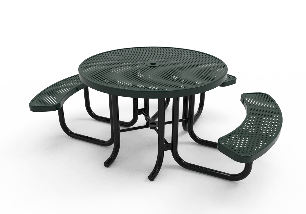 Classic ADA Round Picnic Table Adventure Playground