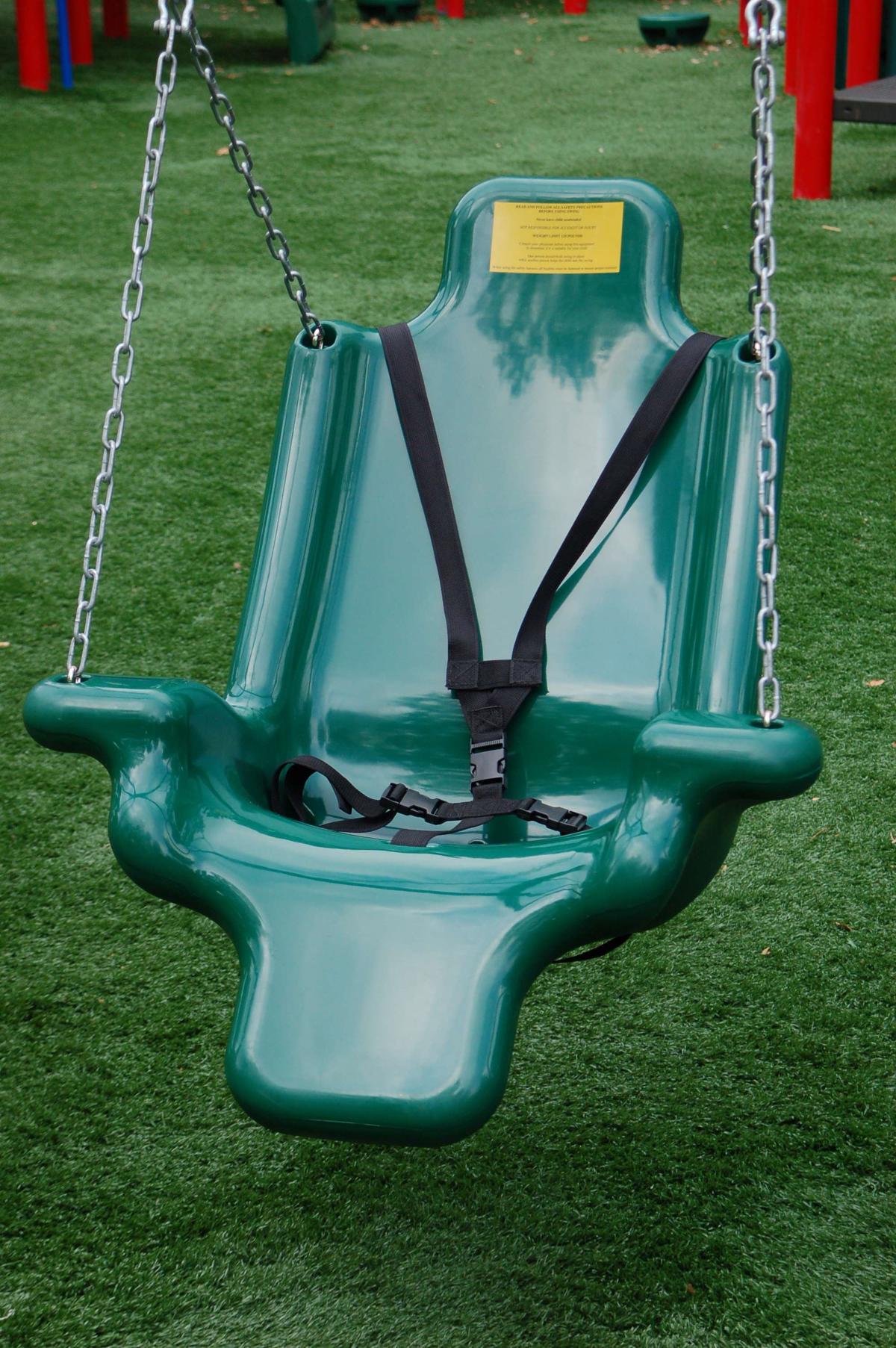 ADA Swing with Chain and Harness Adventure Playground