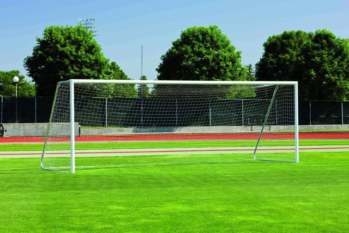Set of 2 Official Soccer Goals For Sale Regulation 8'x24' Goals