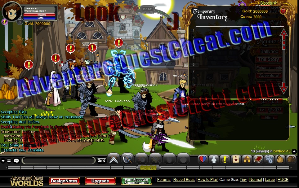 Adventure quest trainer maps megapowen