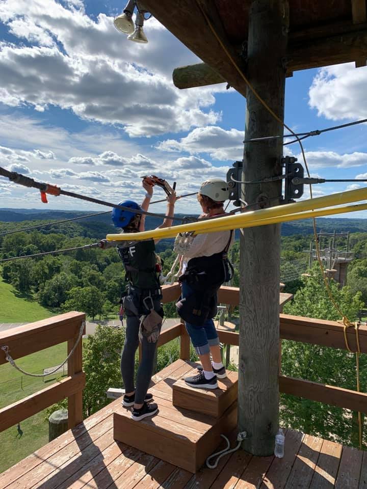 Zipline Tour and Adventure Courses Grand Vue Adventures