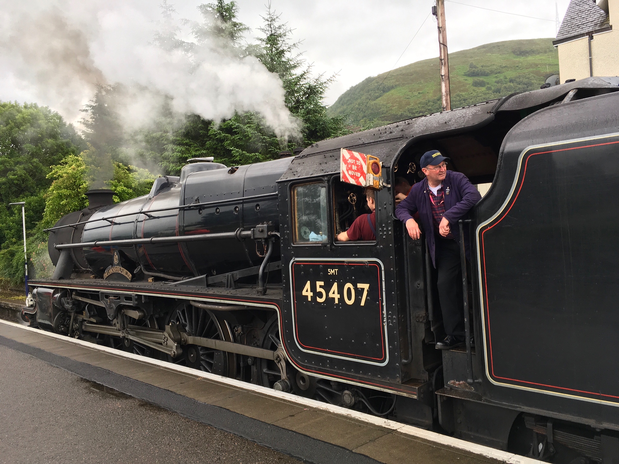Jacobite Steam Train, Fort William, Scotland, UK Seeking