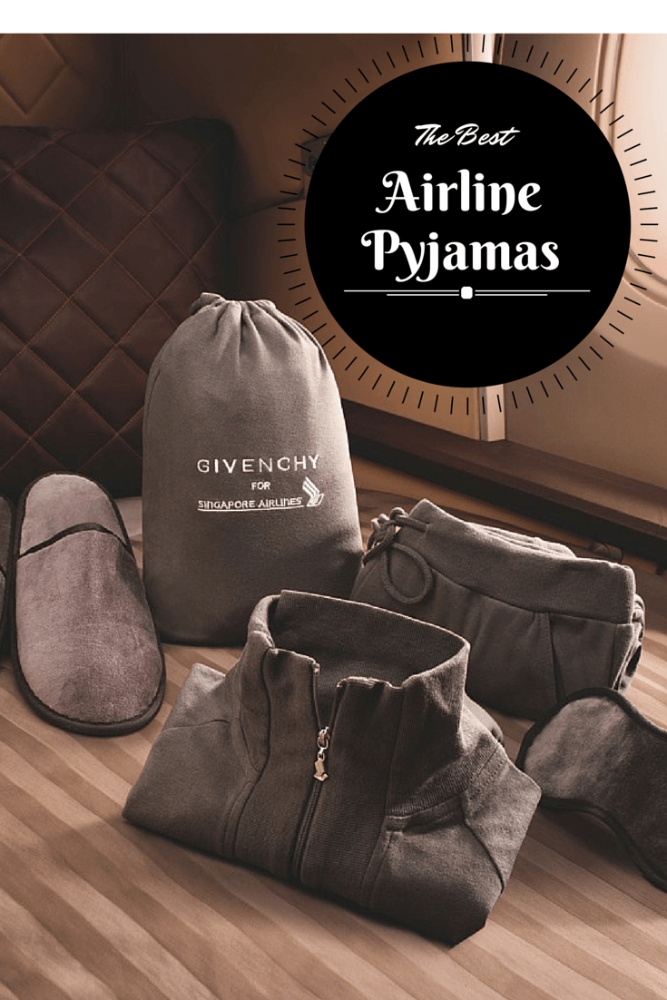 A Love Affair with Airline Pyjamas and Sleep Suits