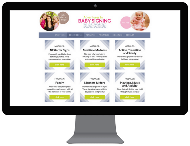 Baby sign language course for parents in Canada and United States