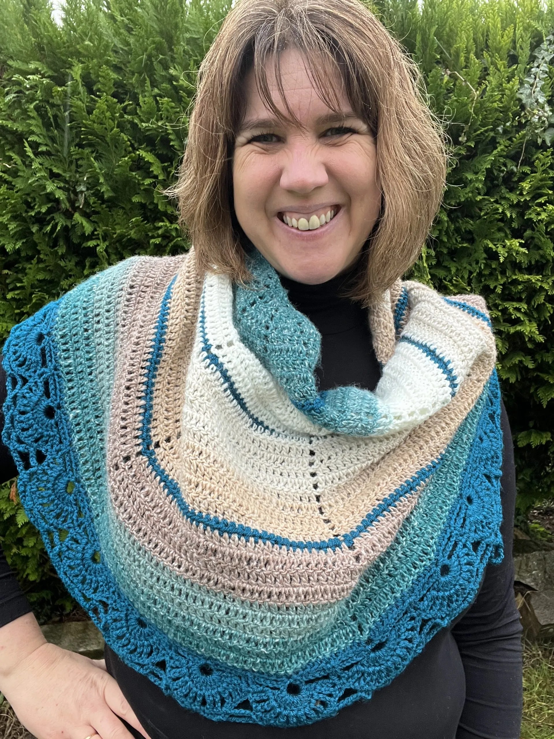 Wrap Me Up Crochet Shawl Pattern PDF Adventures in Crafting