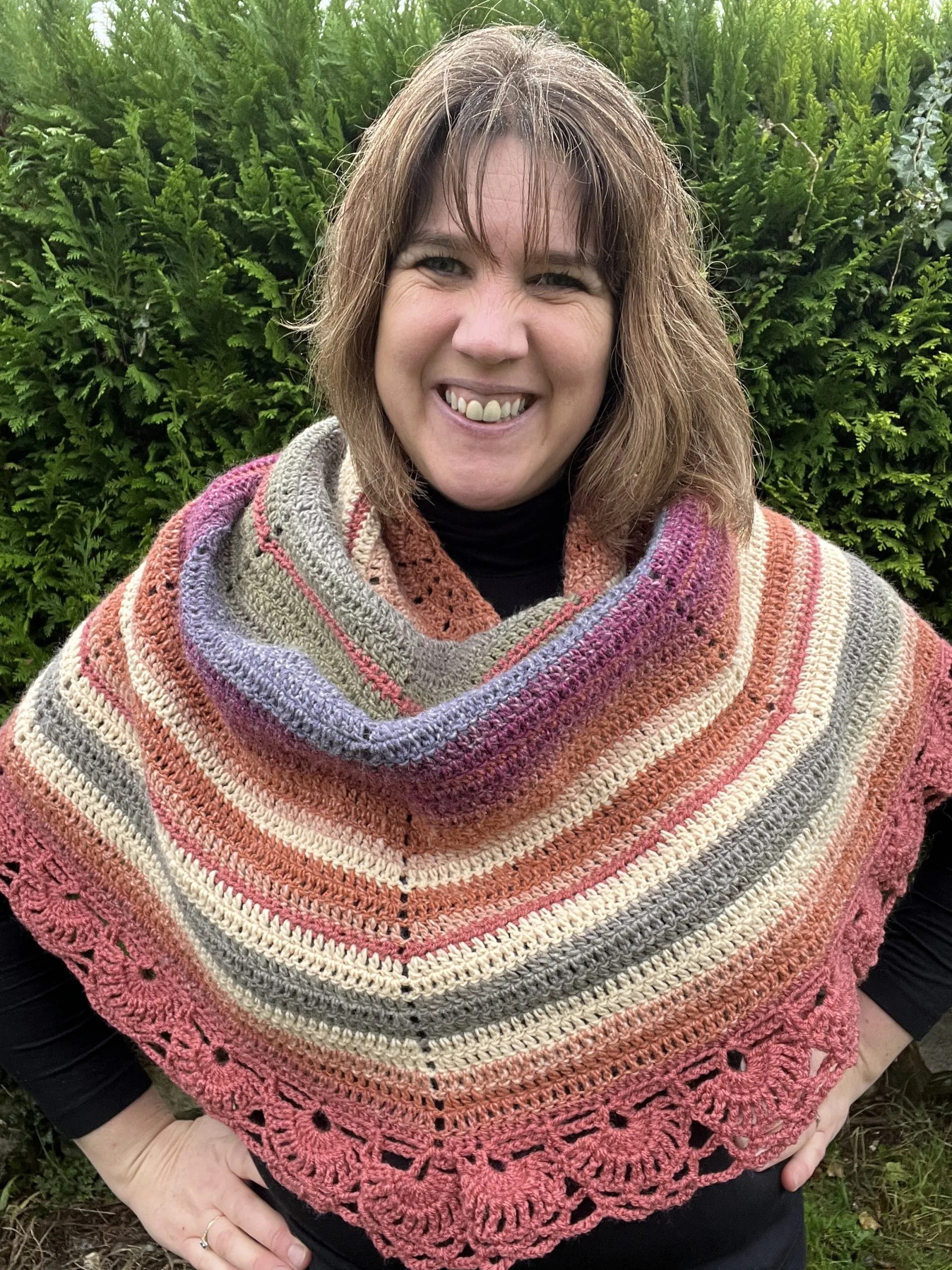 Wrap Me Up Crochet Shawl Pattern PDF Adventures in Crafting