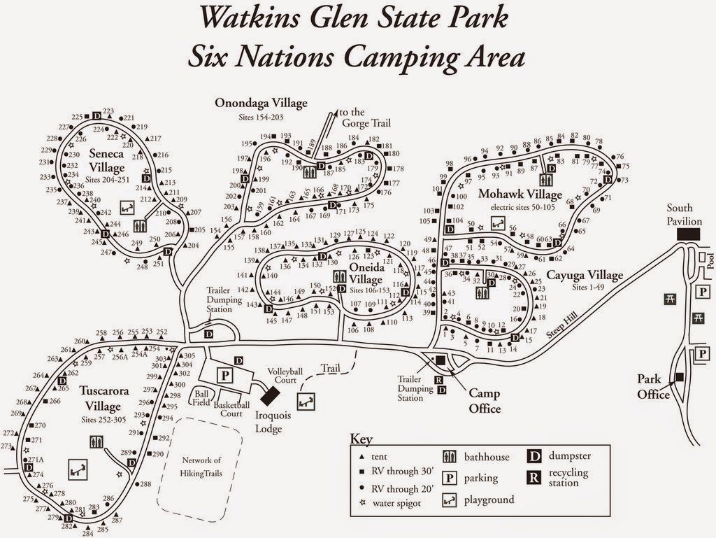 Watkins Glen State Park Campground Watkins Glen, NY Adventures in