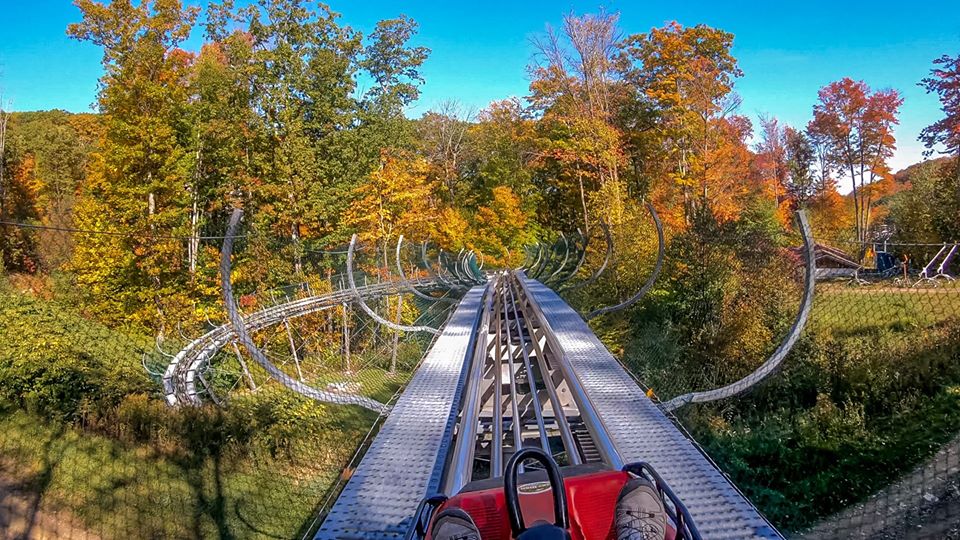 Holiday Valley Resort Snow Tubing and Sky Flyer Mountain Coaster