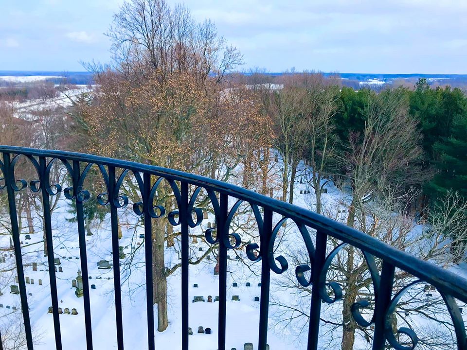 Soldier & Sailor Monument Tower at Mount Albion Cemetery Albion, NY