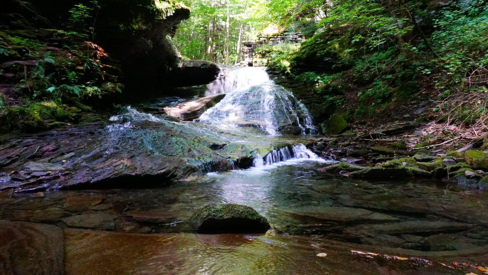 Russell Brook Falls Roscoe, NY Adventures in New York