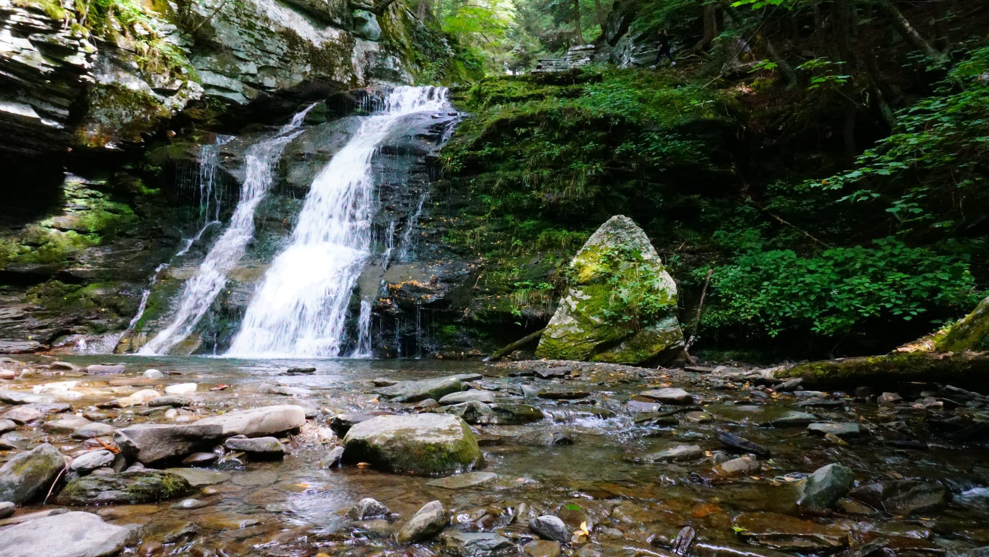 Russell Brook Falls Roscoe, NY Adventures in New York