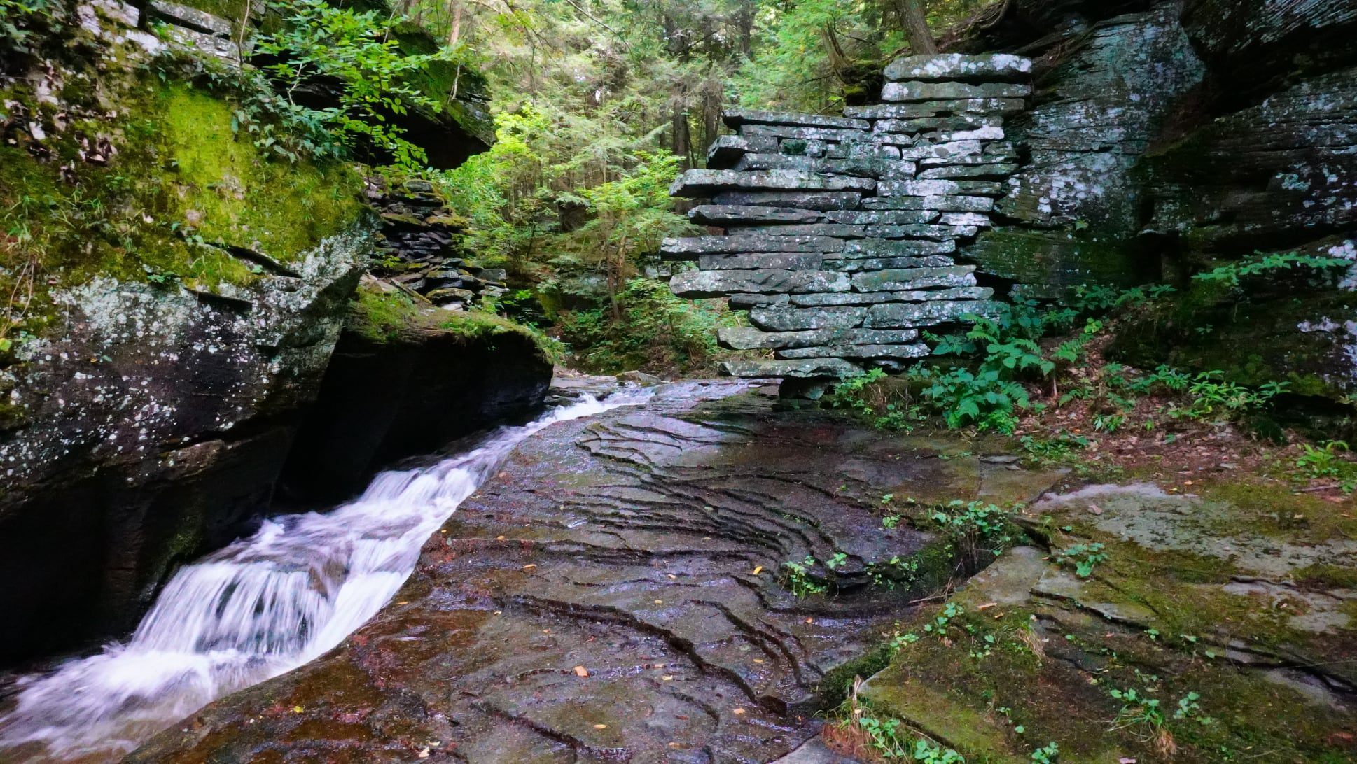 Russell Brook Falls Roscoe, NY Adventures in New York