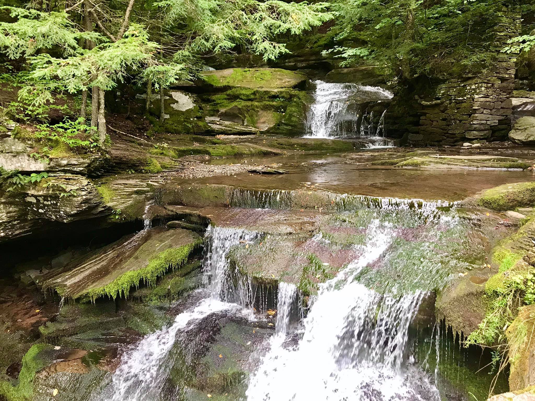 Russell Brook Falls Roscoe, NY Adventures in New York