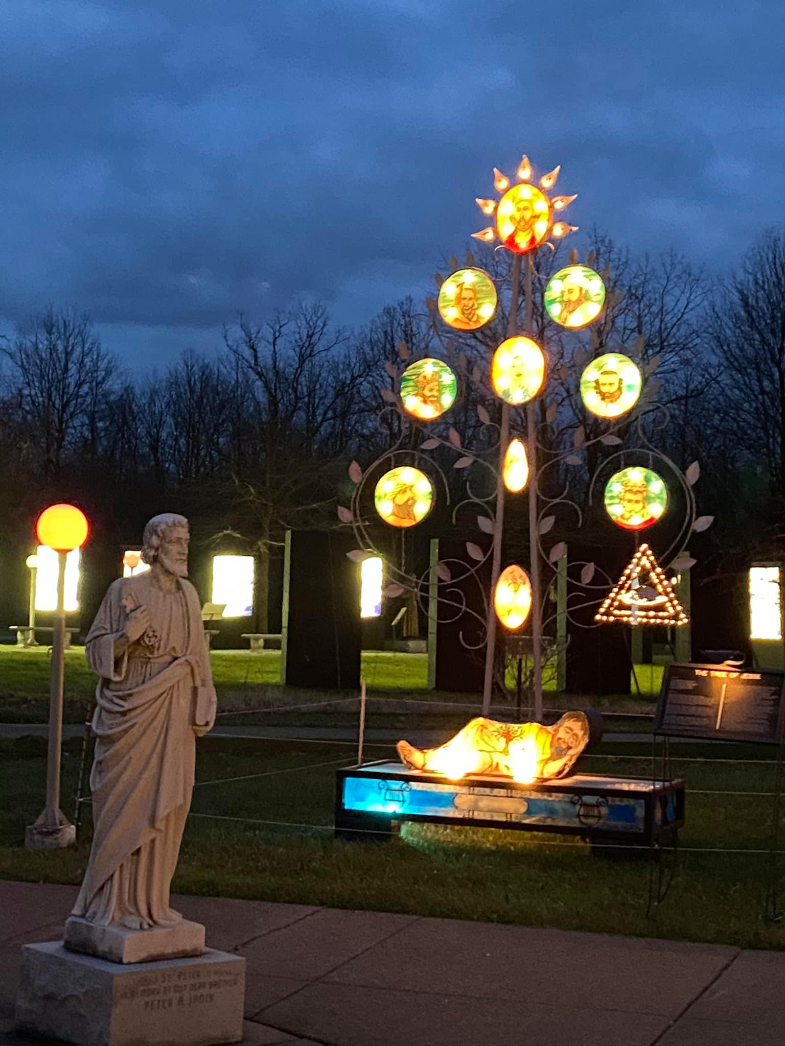 Festival of Lights at the Our Lady of Fatima Shrine Youngstown, NY