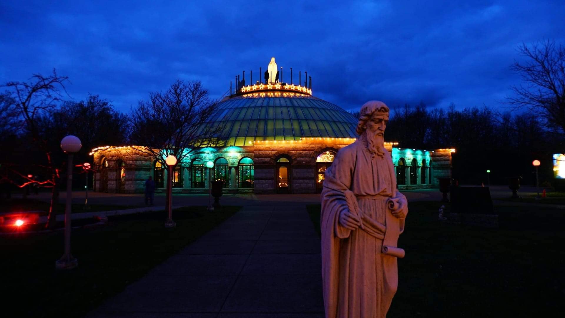 Festival of Lights at the Our Lady of Fatima Shrine Youngstown, NY