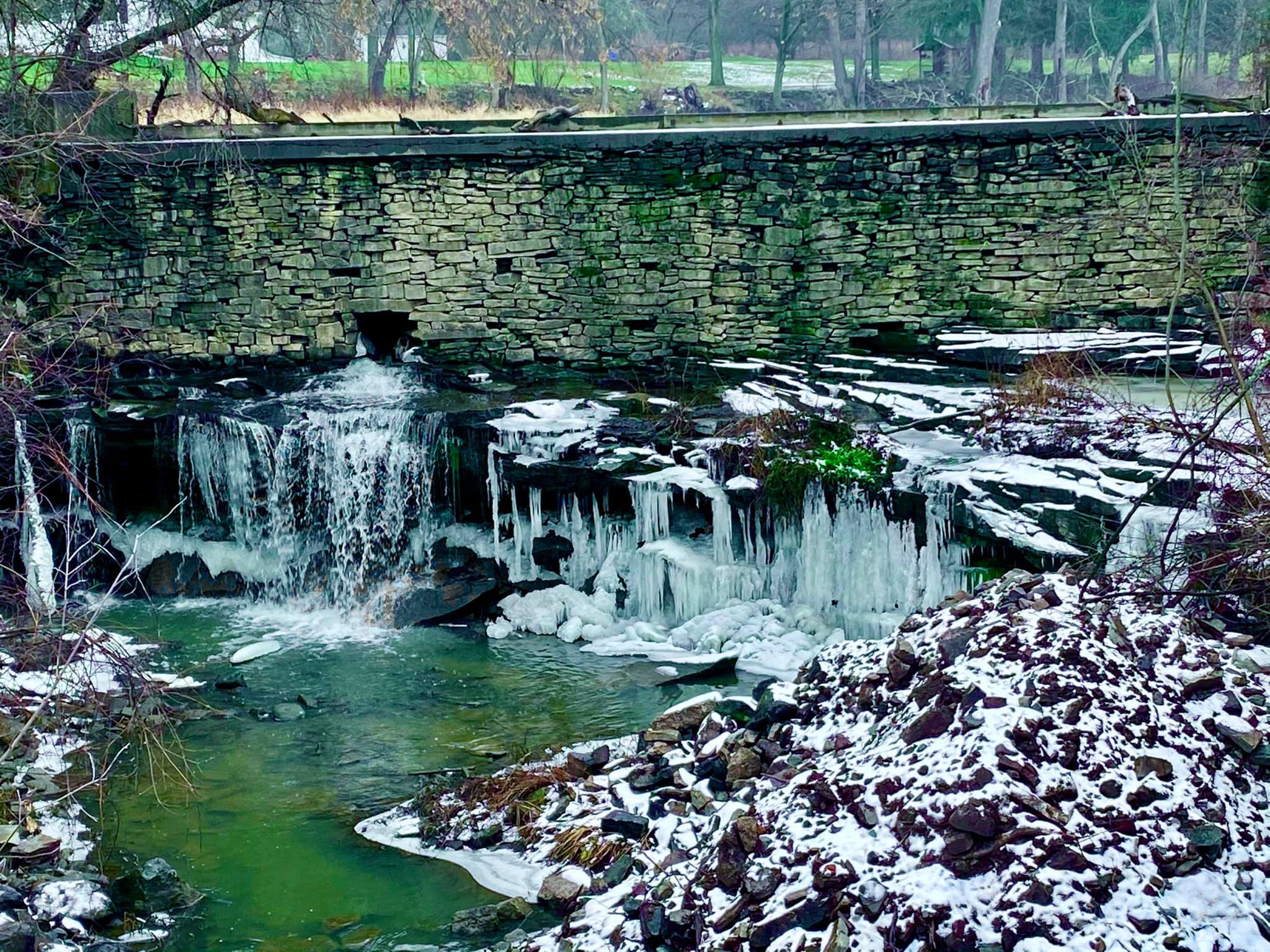 Mill Pond Falls and Abandoned Mill Gasport, NY Adventures in New York