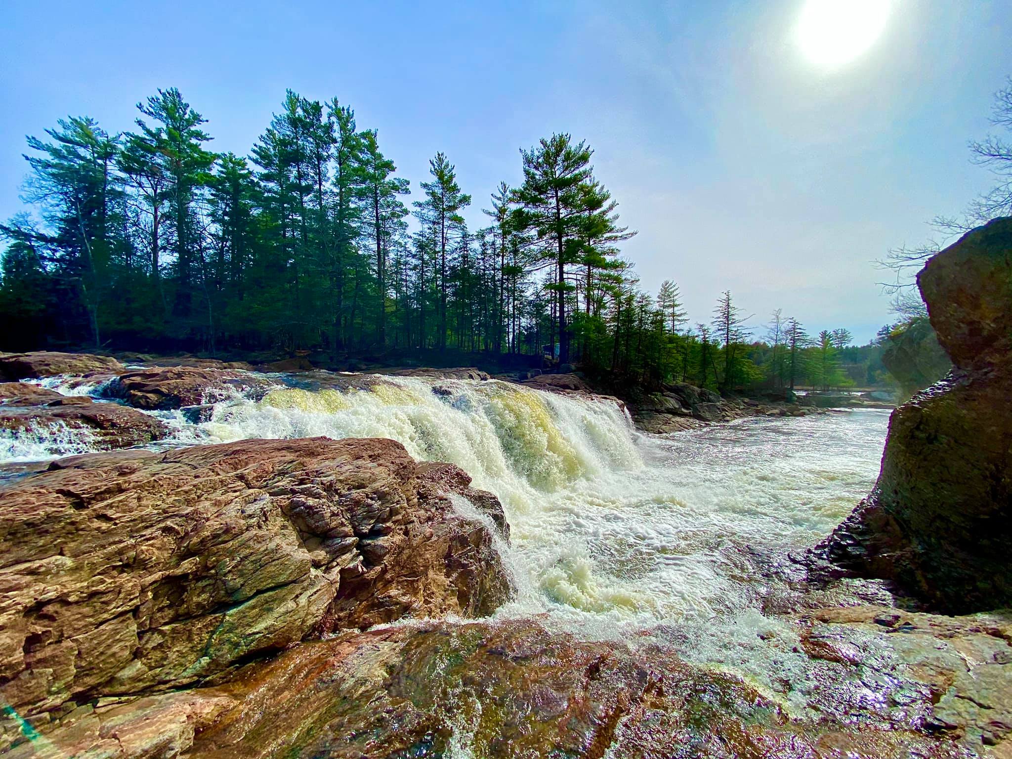 Goulds Mill Falls Lyon Falls, NY Adventures in New York