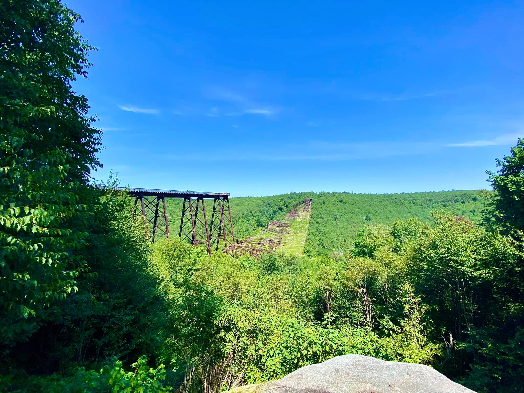Kinzua Bridge State Park & Skywalk Mount Jewett, PA Adventures in