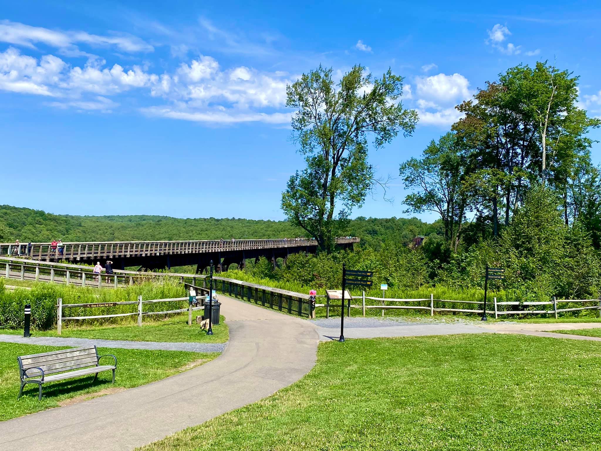 Kinzua Bridge State Park & Skywalk Mount Jewett, PA Adventures in