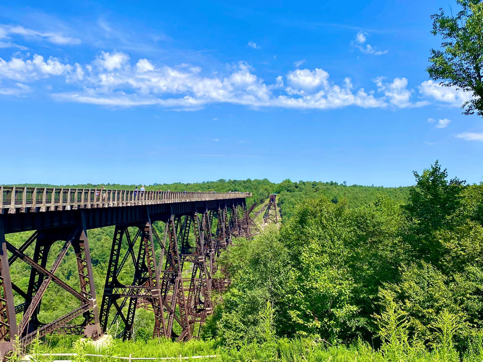Kinzua Bridge State Park & Skywalk Mount Jewett, PA Adventures in