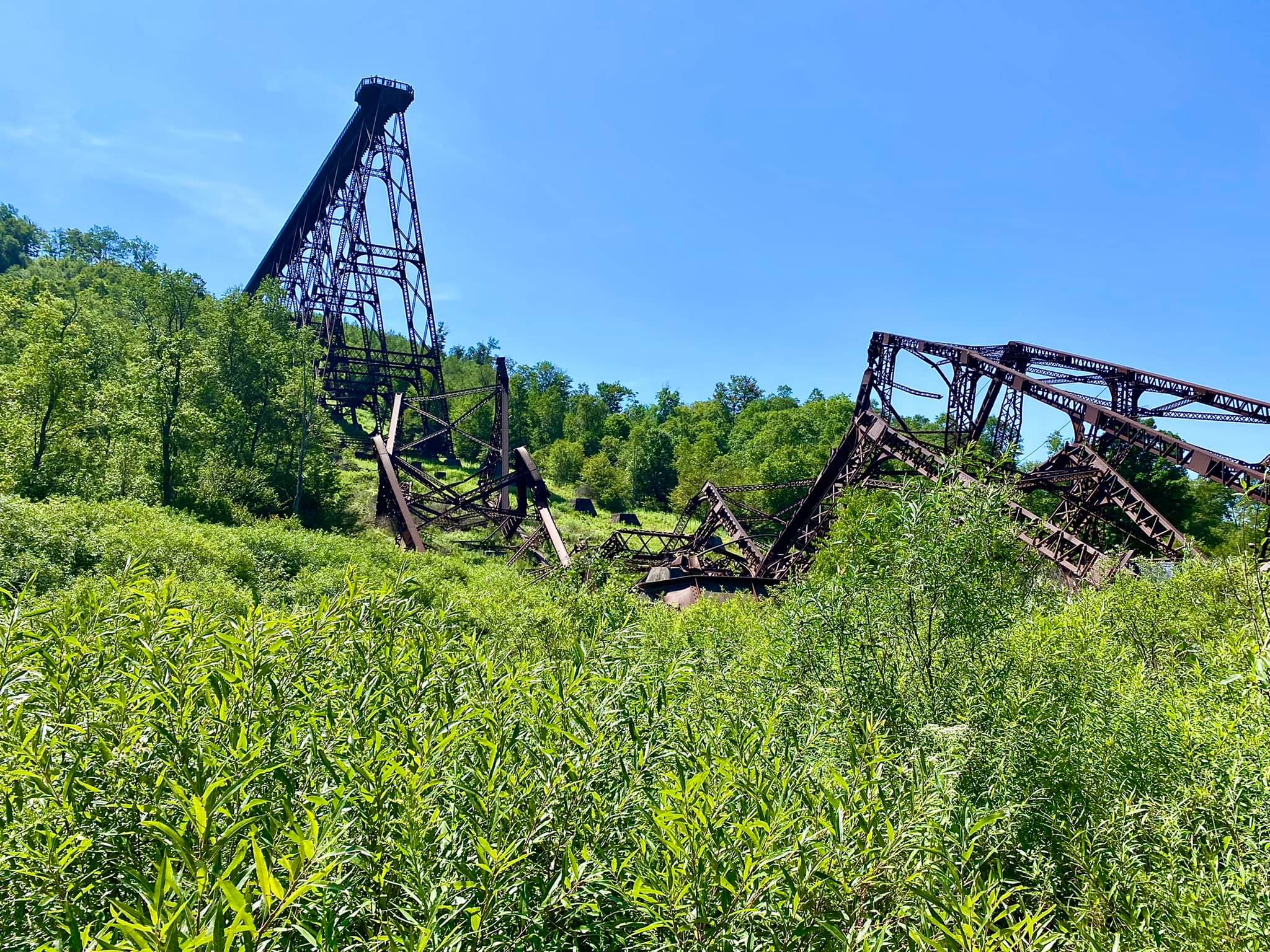 Kinzua Bridge State Park & Skywalk Mount Jewett, PA Adventures in