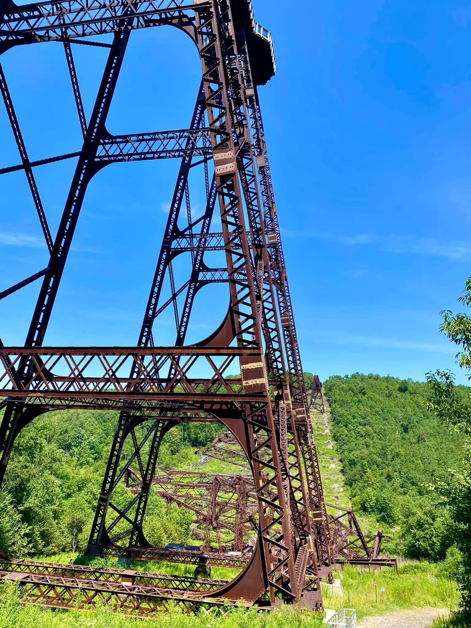 Kinzua Bridge State Park & Skywalk Mount Jewett, PA Adventures in