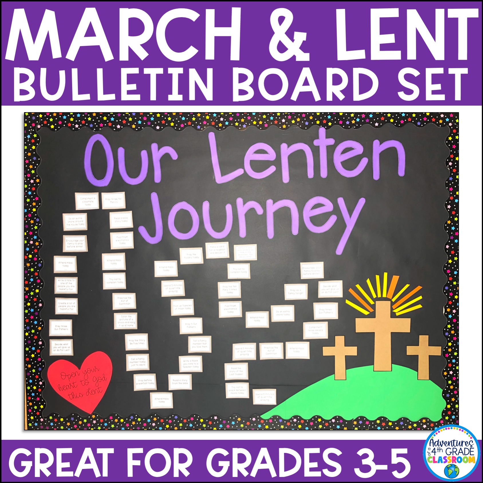 Lent Bulletin Board Adventures of a 4th Grade Classroom