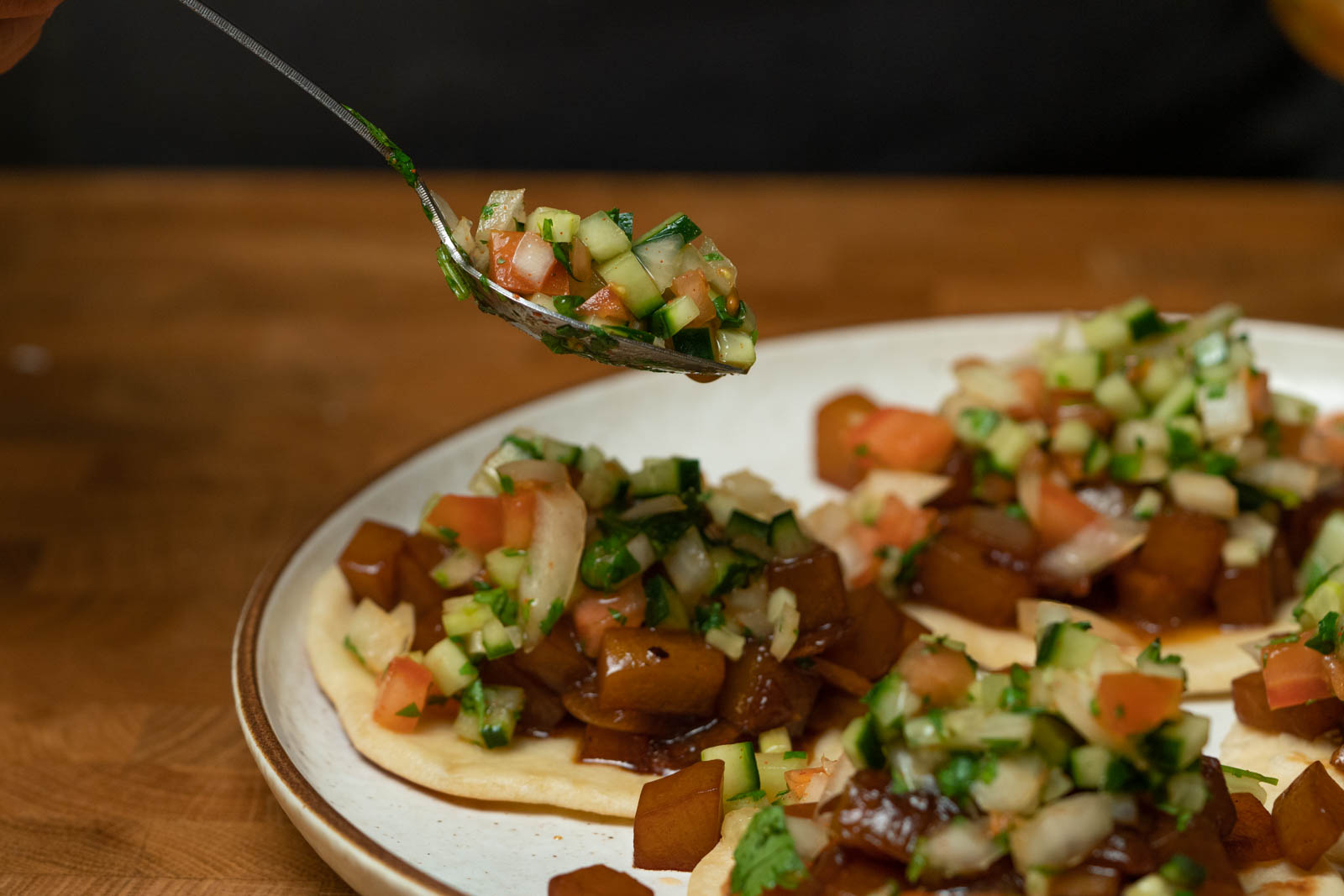 Braised Korean Radish Tacos Adventures of Carlienne