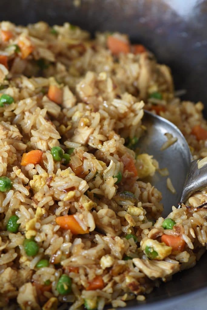Quick and Easy Chicken Fried Rice Adventures of Mel