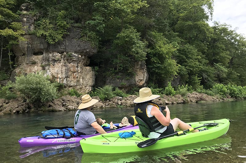 Jacks Fork Float Trips Alley Spring to Eminence Adventures of Mel