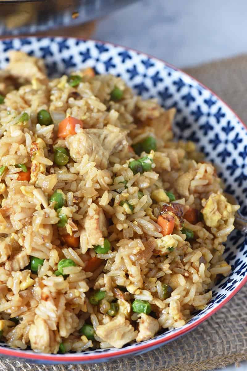 Quick and Easy Chicken Fried Rice Adventures of Mel