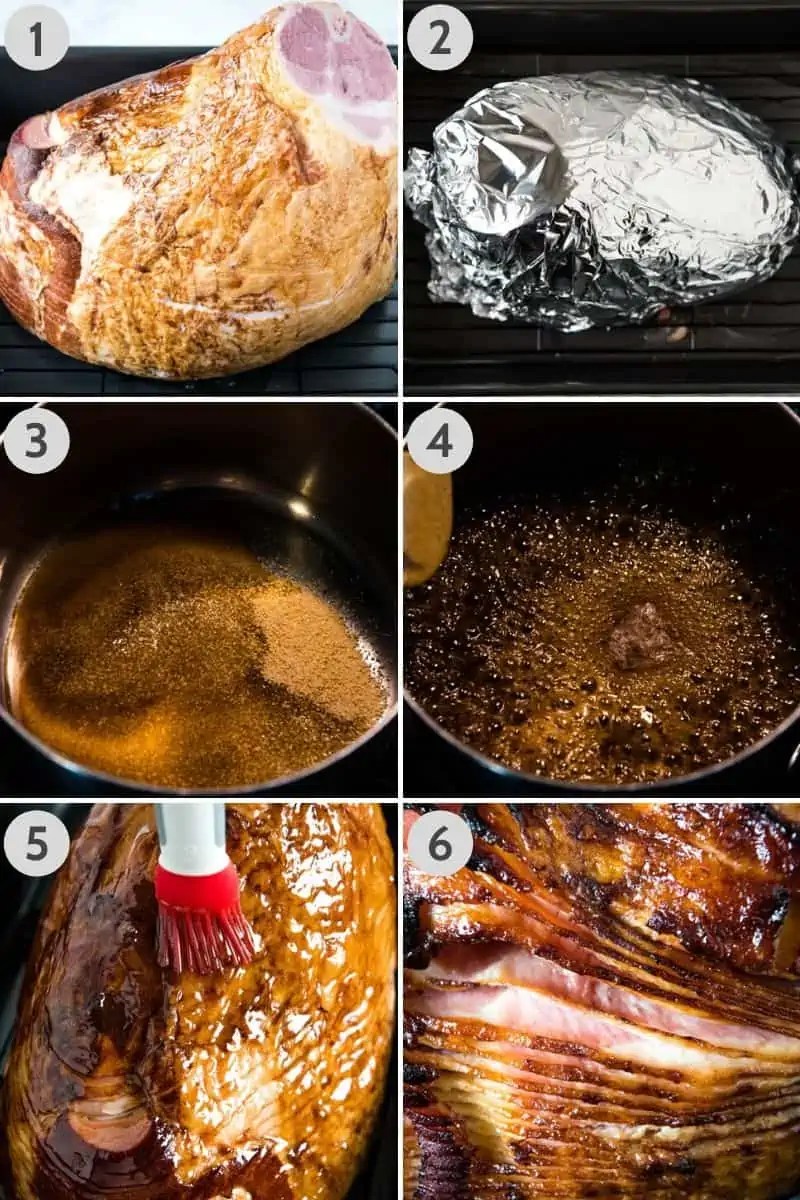 How to Cook a Ham in the Oven, Baked with Glaze Adventures of Mel