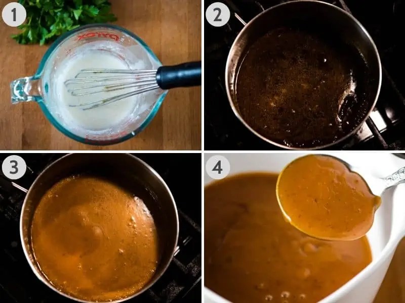 How to Make Ham Gravy with Cornstarch and Drippings Adventures of Mel