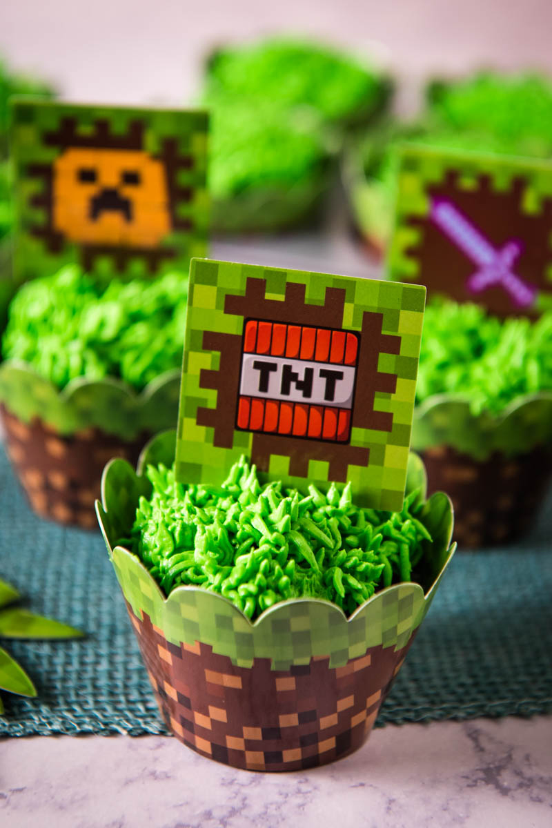 Aggregate more than 135 minecraft cupcake cake super hot kidsdream.edu.vn