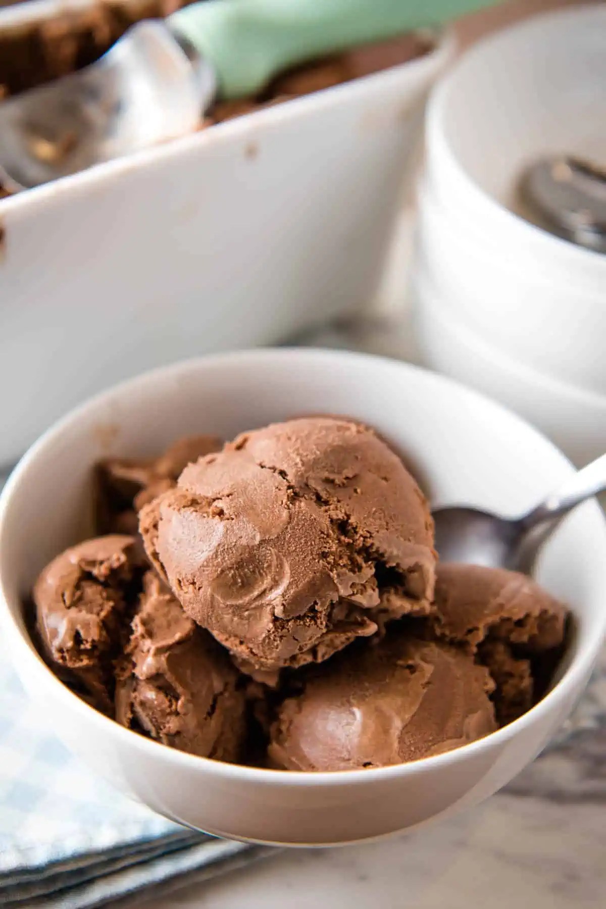 OldFashioned Homemade Chocolate Ice Cream Adventures of Mel