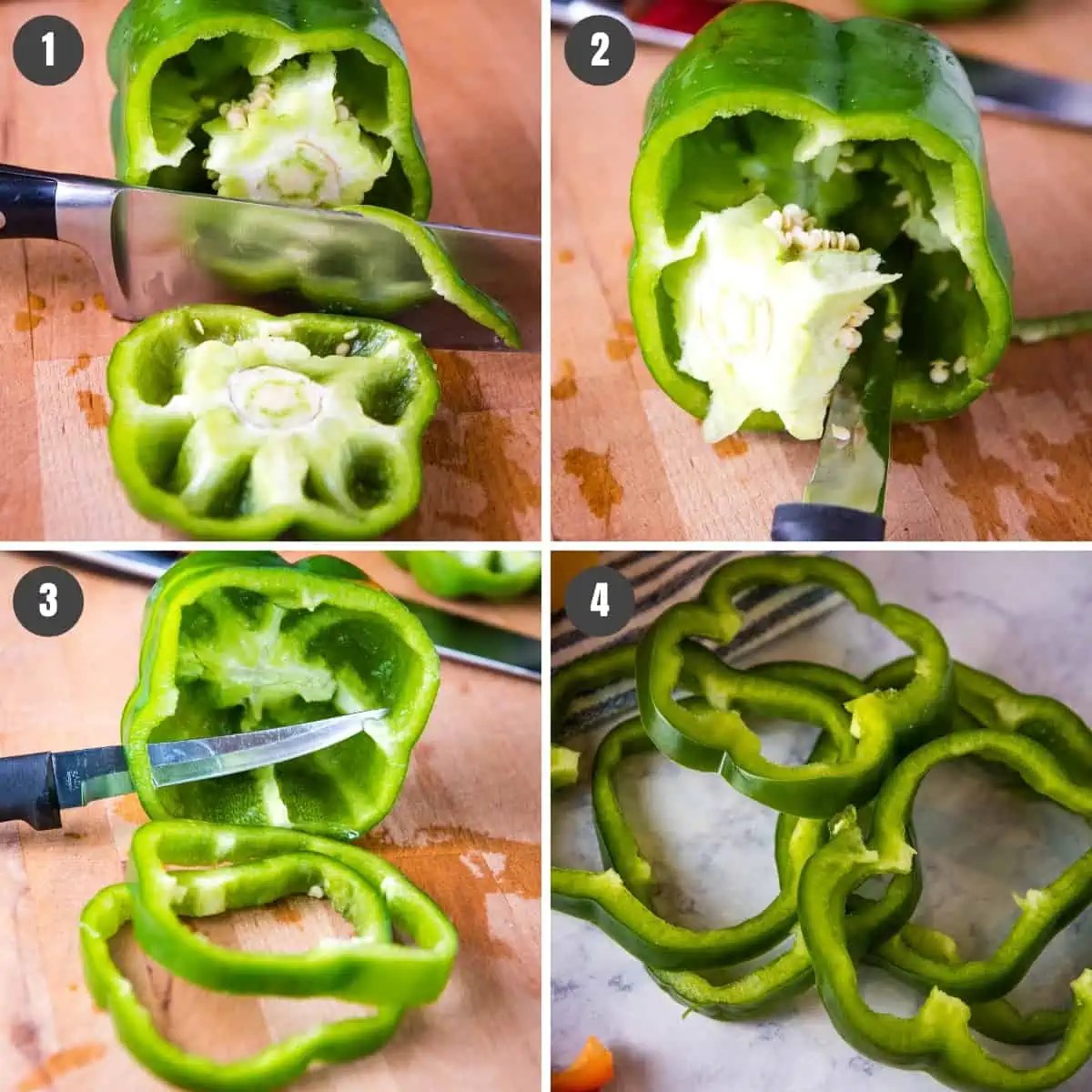 How to Cut a Pepper 4 Easy Ways Adventures of Mel