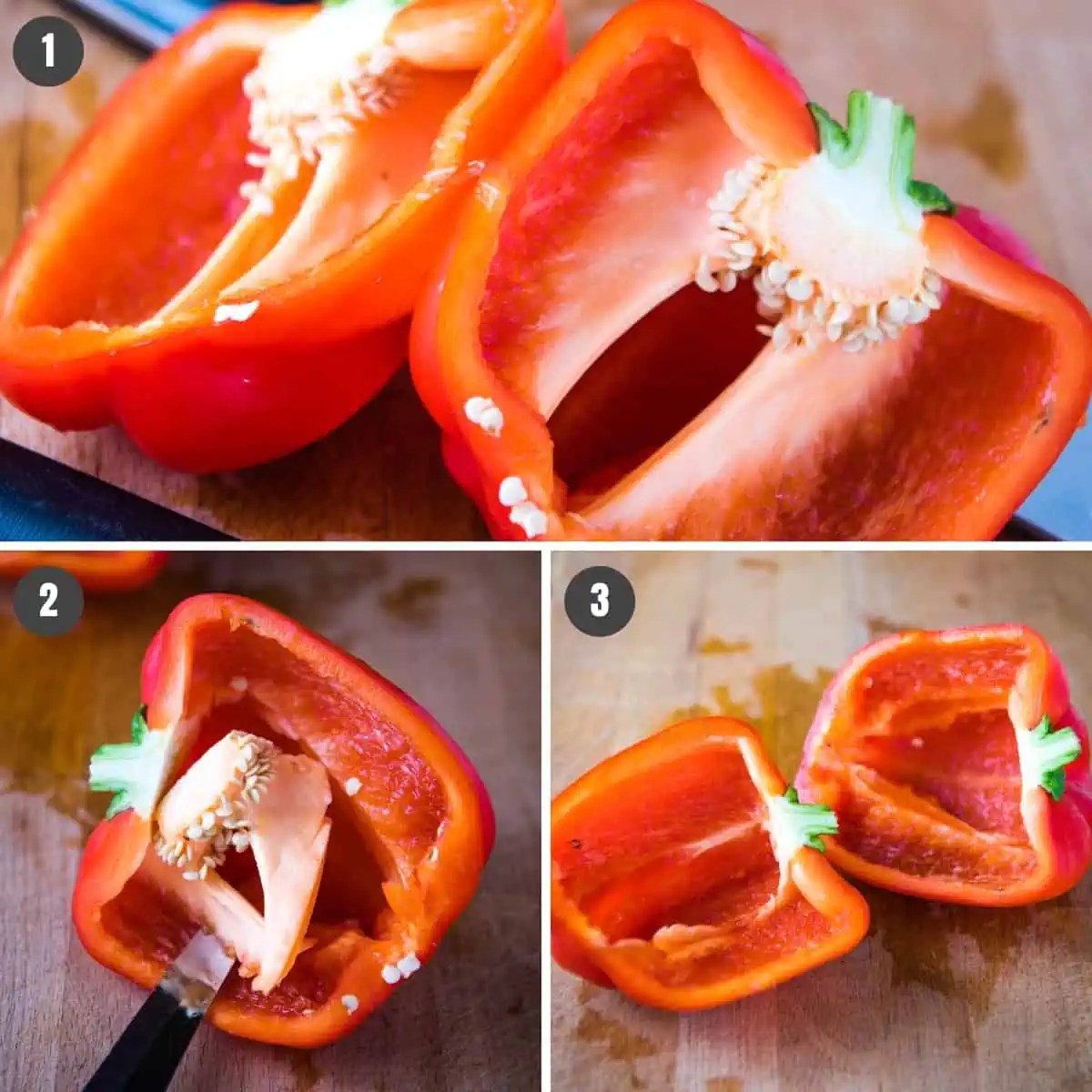 How to Cut a Pepper 4 Easy Ways Adventures of Mel