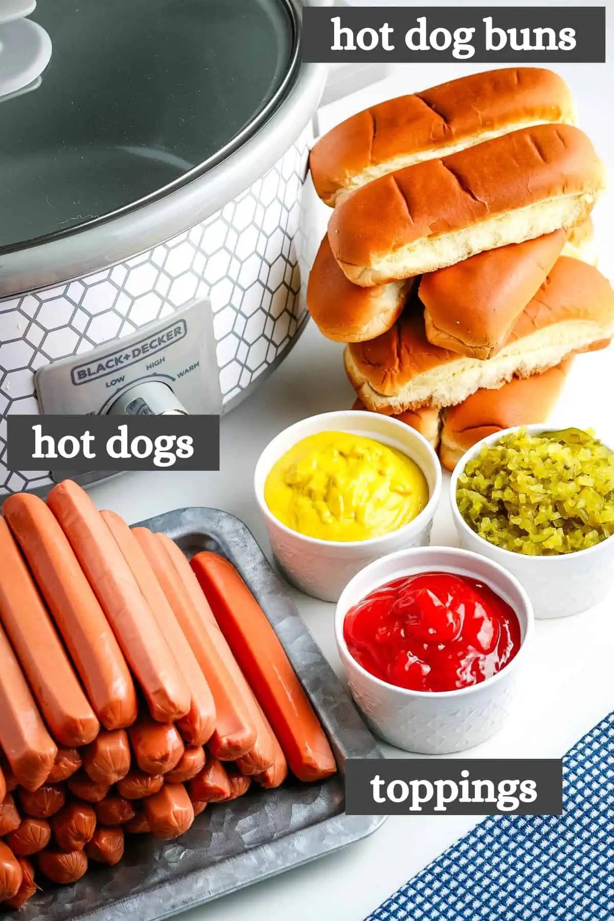 How to Make Easy Crock Pot Hot Dogs for a Crowd Adventures of Mel