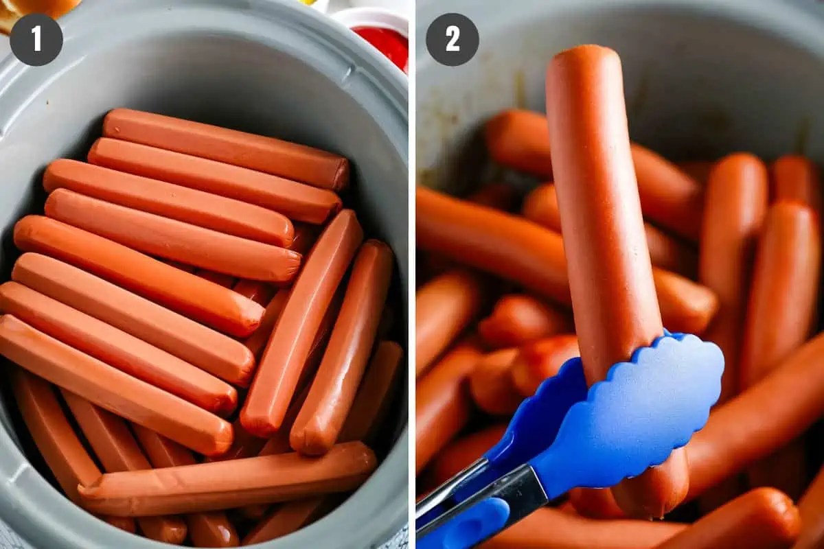 How to Make Easy Crock Pot Hot Dogs for a Crowd Adventures of Mel