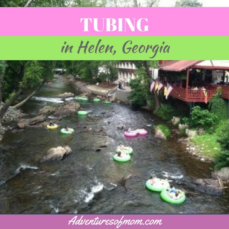 Tubing in Helen, Adventures of Mom