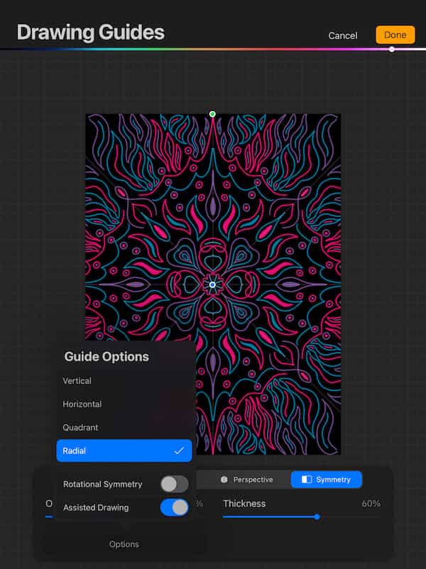 How to Make a Kaleidoscope or Mandala with Procreate Adventures with Art