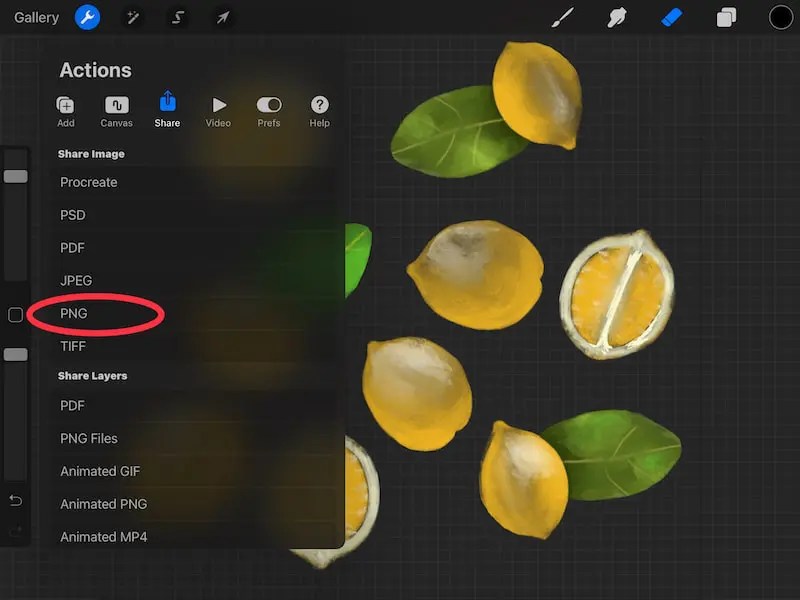 Top 45+ imagen export with transparent background procreate